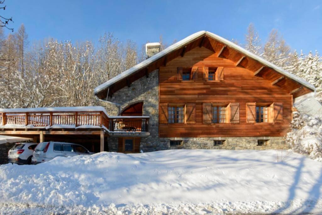 Mont Milo, Spacieux, 5Ch, Sauna, Billard, Babyfoot, Borne De Recharge Electrique Briançon 외부 사진